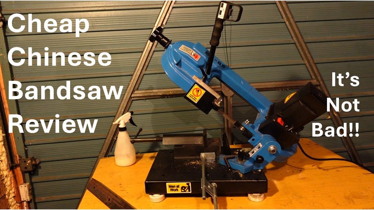 Review of my Amazon metal bandsaw from China ... It ain't bad!