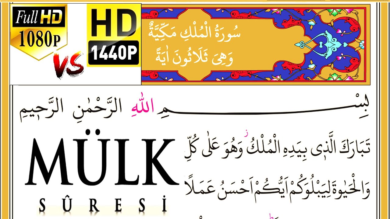 MÜLK Suresi HIZLI VE TAKİPLİ - OKUYAN :Mikail Abbas. #mülk #mülksuresi #mikailabbas