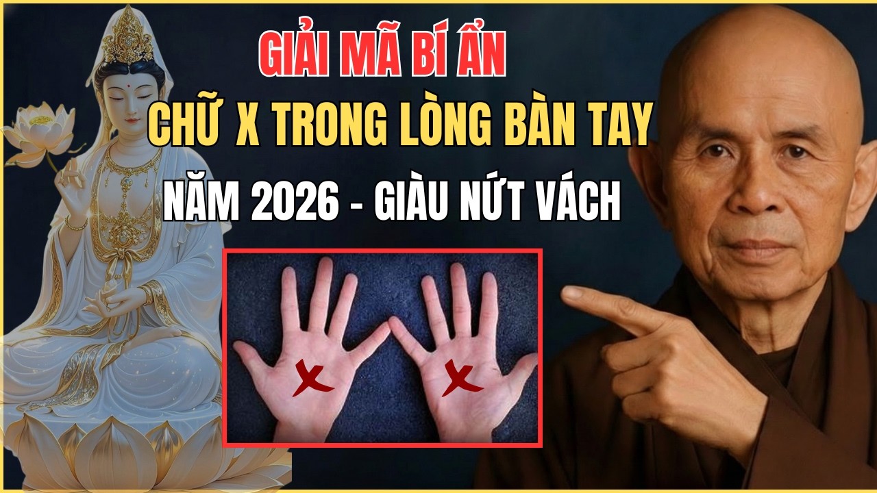 90% Người Không Biết: Chữ X Trong Lòng Bàn Tay Có Thể Đổi Vận 2026