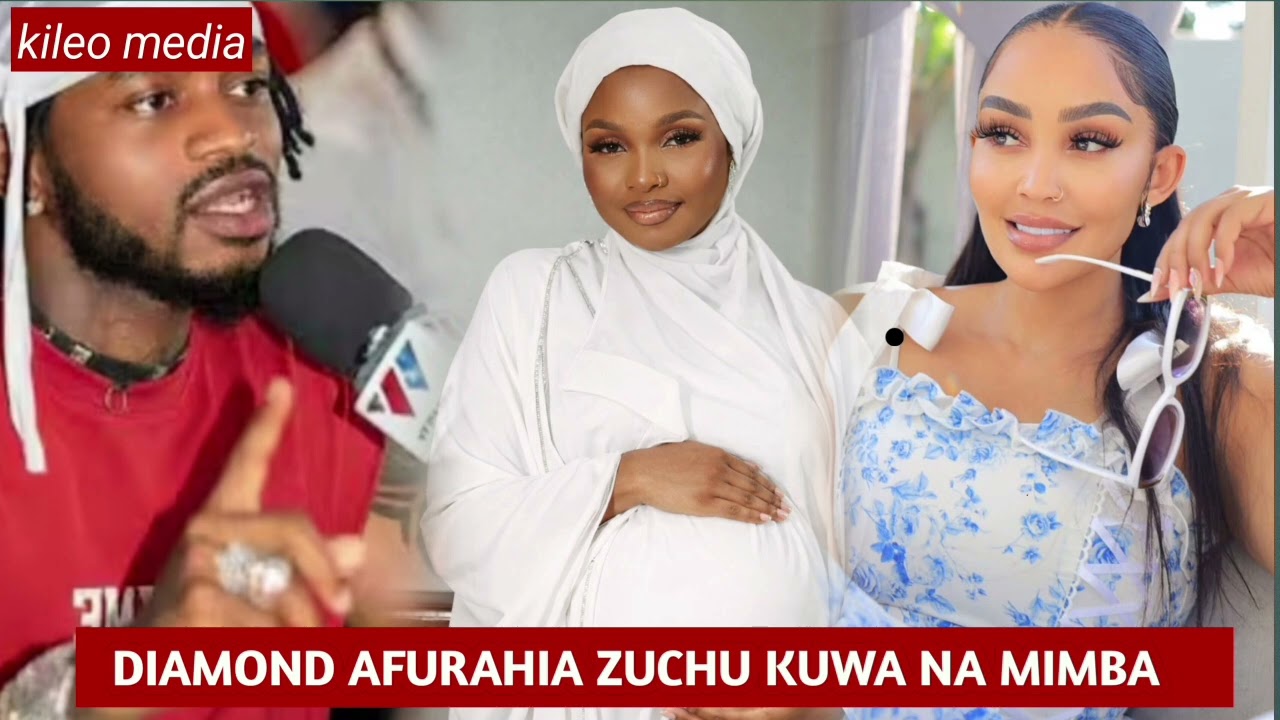 DIAMOND ATHIBISHA ZUCHU NI MJAMZITO AMPOST AKIWA NA MIMBA DIAMOND AFURAHIA