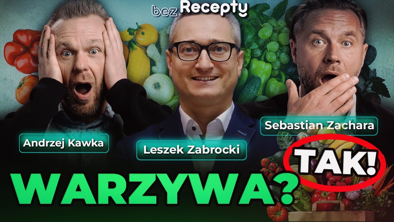 WARZYWA na diecie mięsnej? Leszek Zabrocki tłumaczy, dlaczego czasem są potrzebne