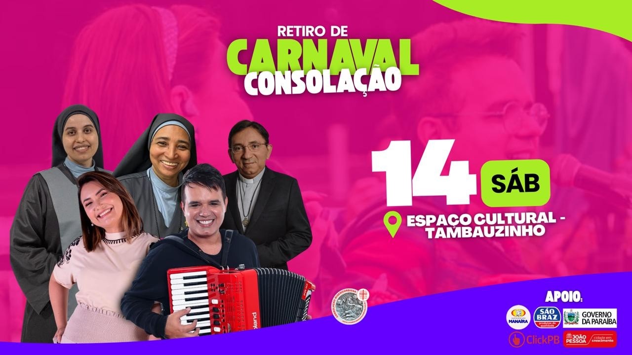 RETIRO DE CARNAVAL DA CONOSOLAÇÃO 2026 | 14.02.2026 | 1º DIA