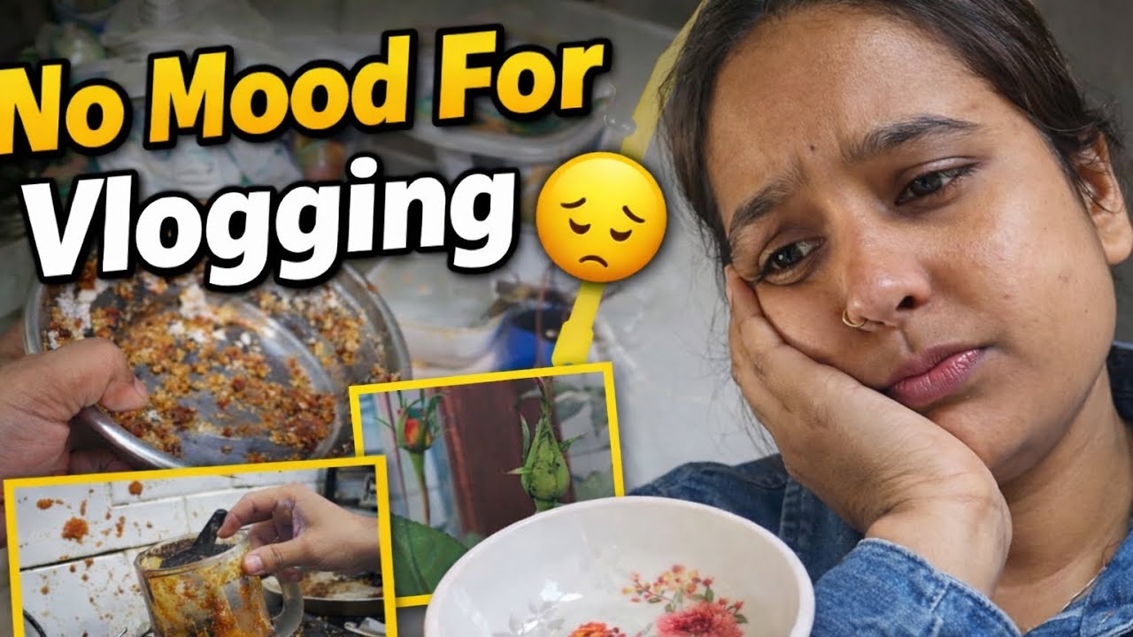 No Mood For Vlogging 😔 | Real Indian Daily Routine With Mom | Home Vlog