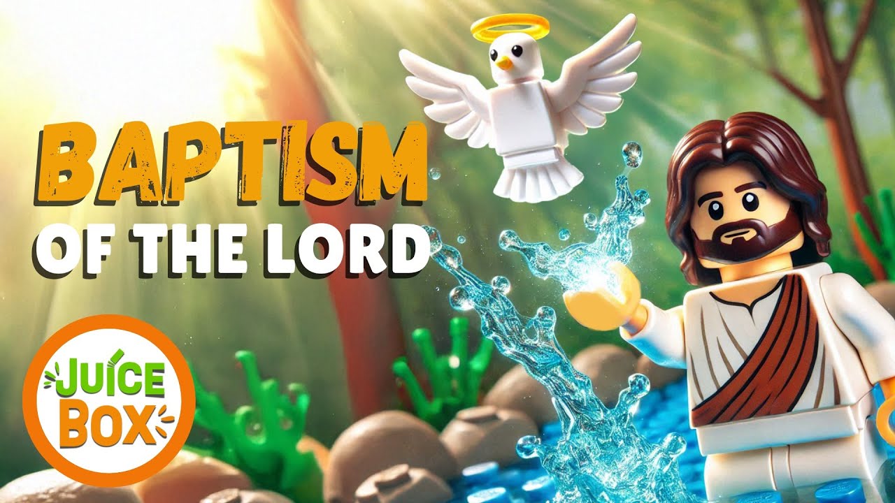 Baptism of the Lord Story and Lego for KIDS!