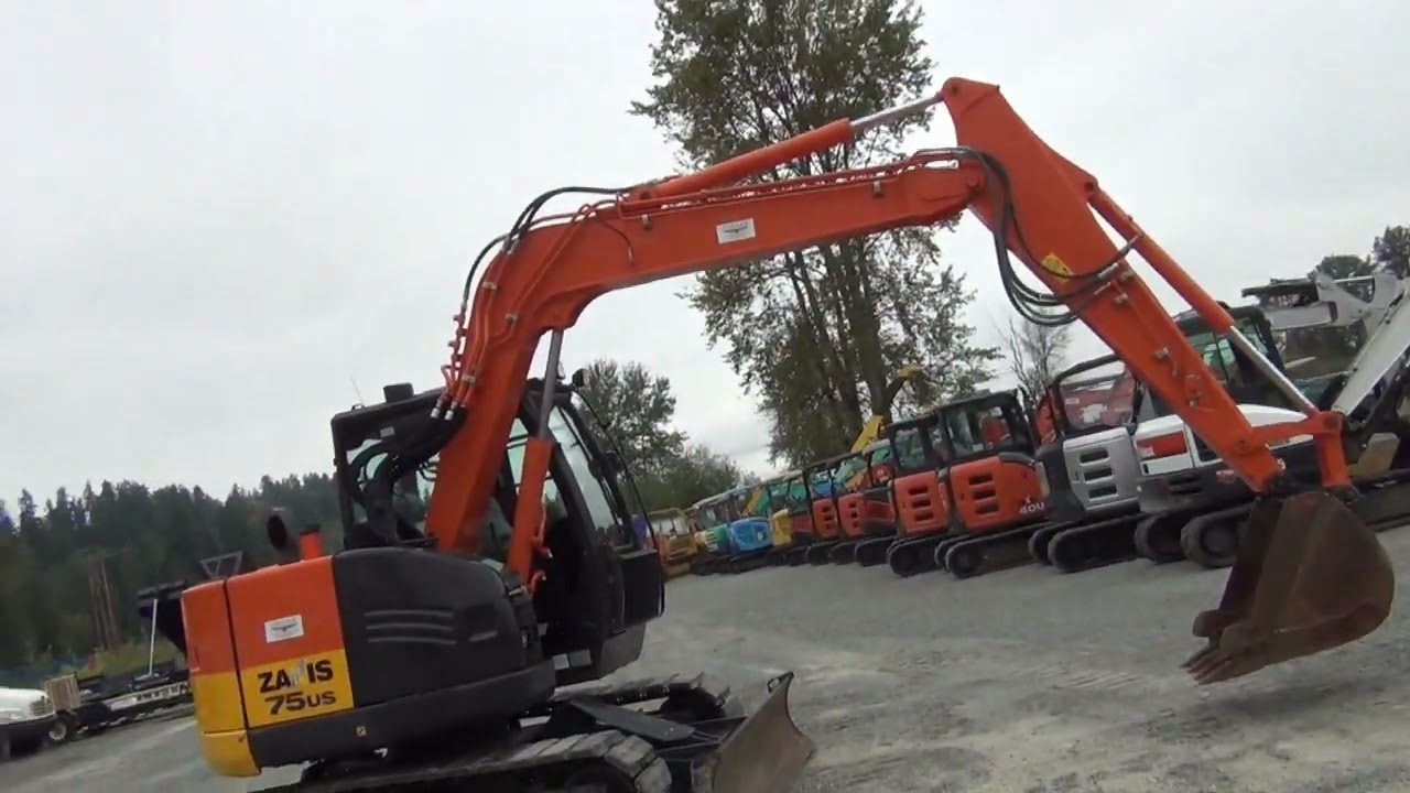 2016 HITACHI ZX75US 5B 71099