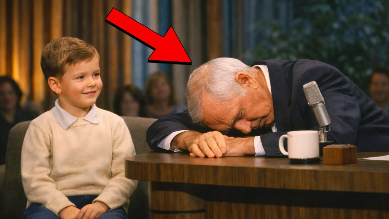 The Night Johnny Carson COLLAPSED When a 7-Year-Old Boy Said Something Unexpected!