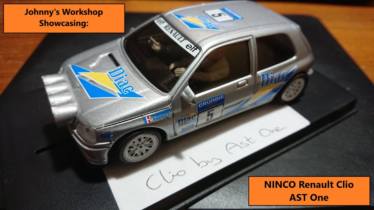 Showcasing Ninco Renault Clio Prepared by AST One