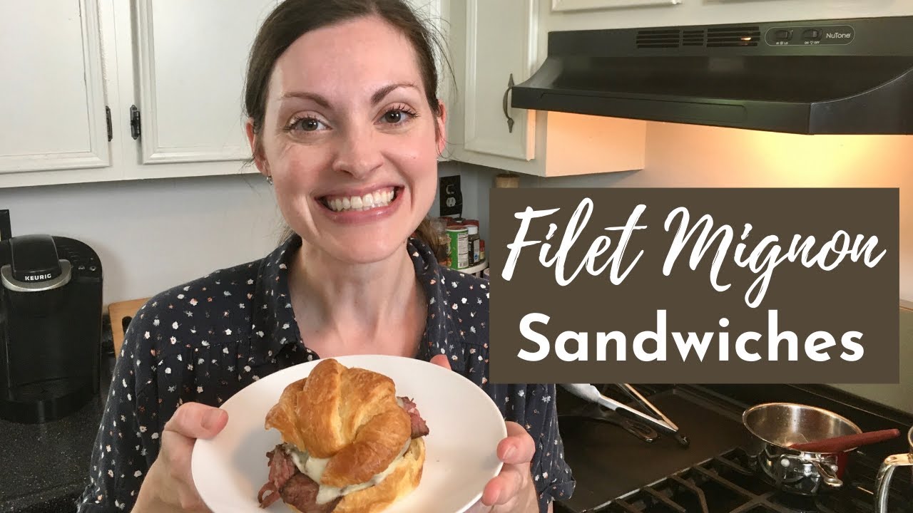 Filet Mignon Sandwiches | Steak Sandwich
