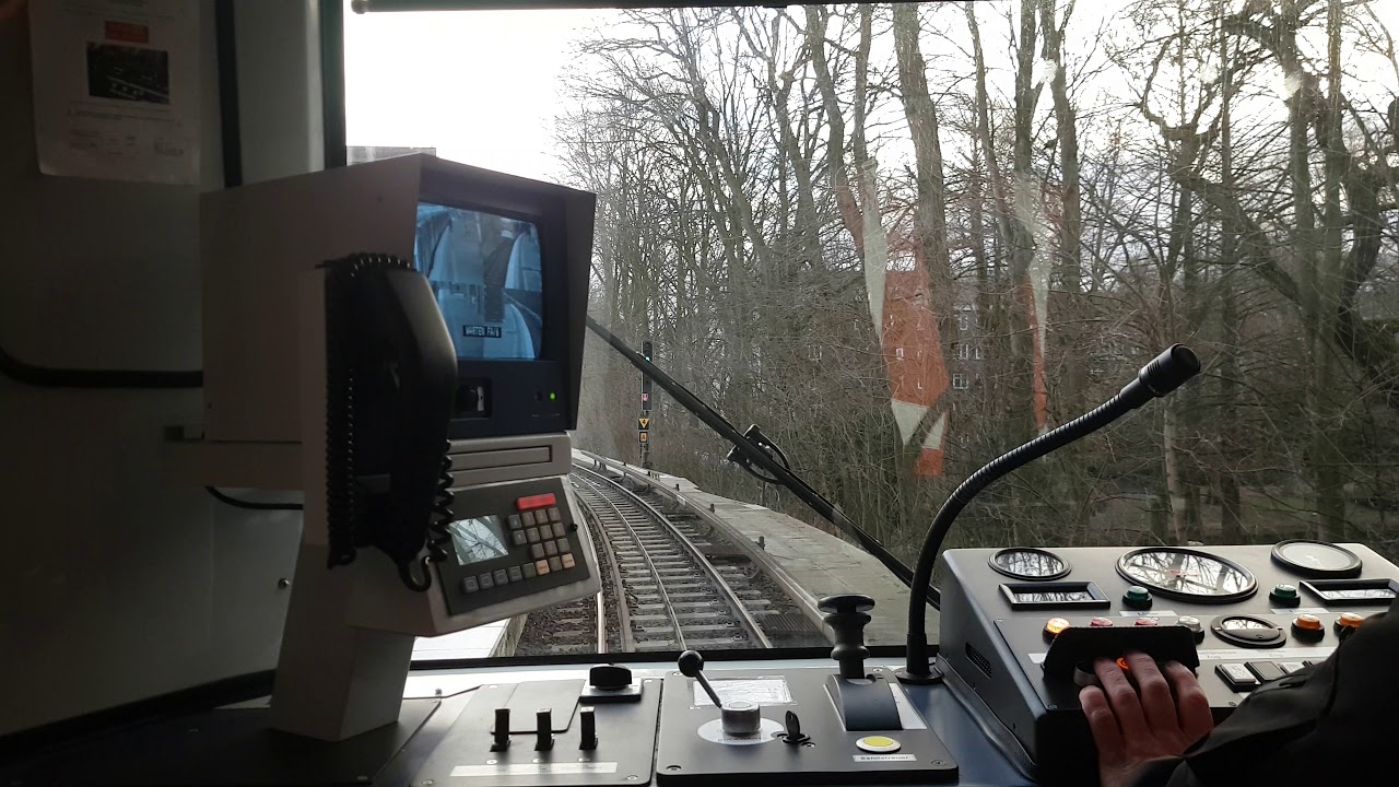DT3N Mitfahrt - U3/U1 von Saarlandstraße nach Hallerstraße