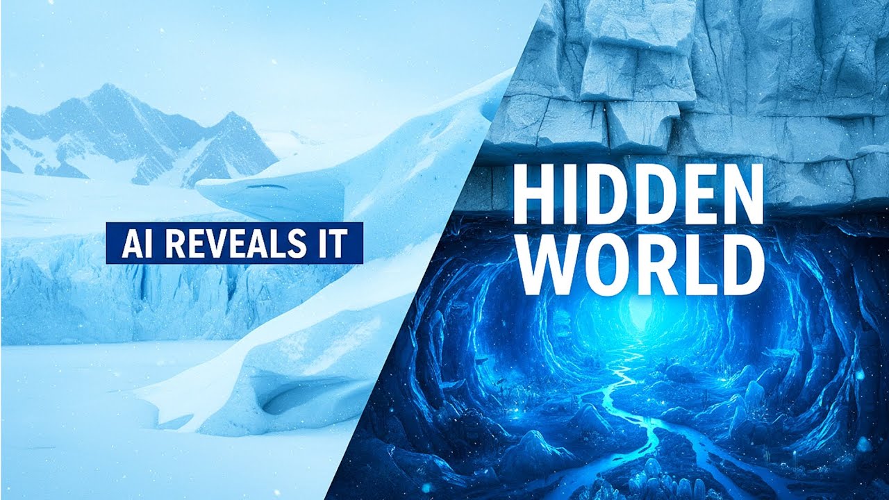 Hidden Worlds Beneath the Ice | Secrets Under Glaciers ❄️