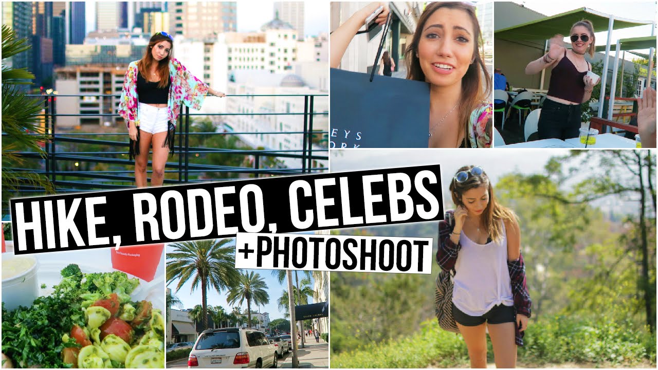Hiking, Rodeo Drive w Kenzie, Lemonade & CELEBS