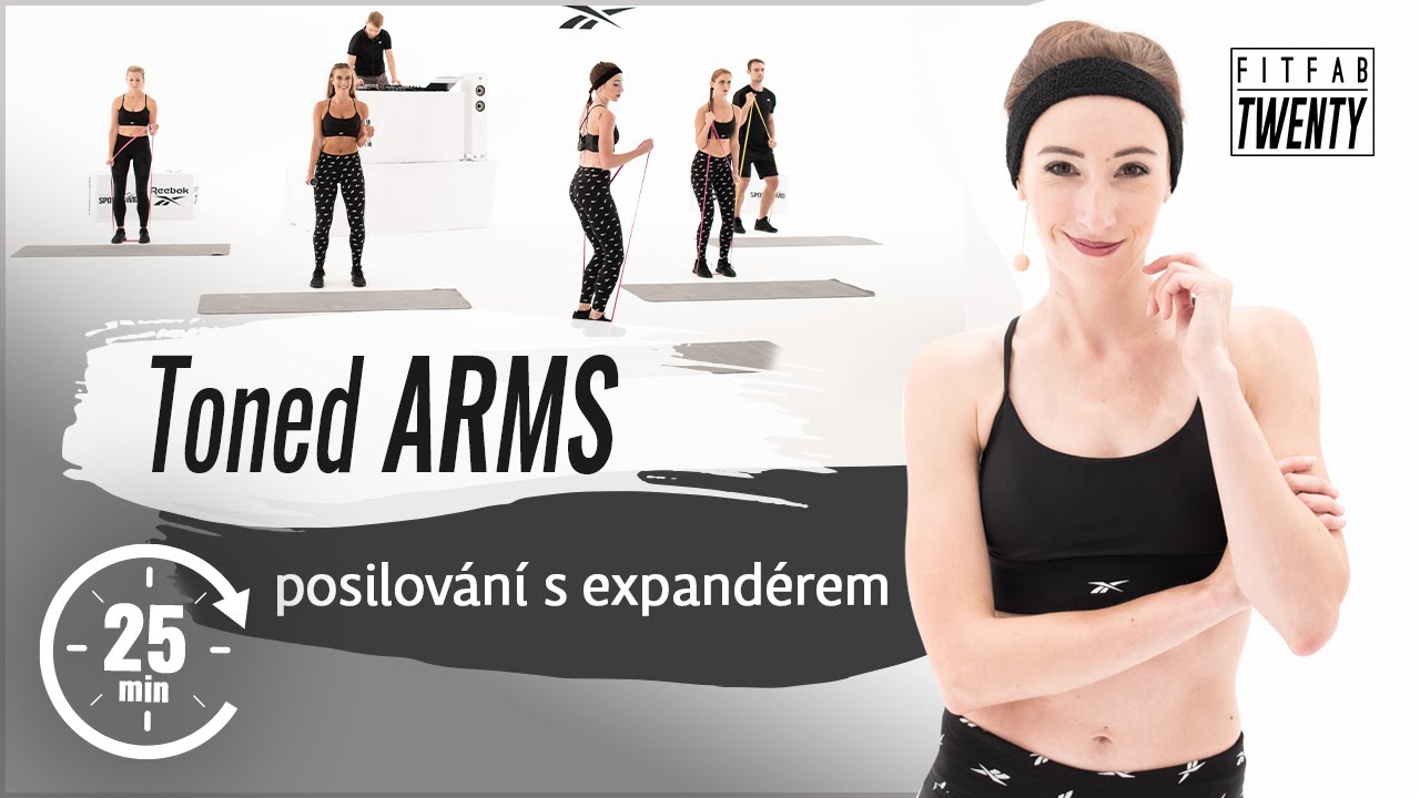 Toned ARMS | FITFAB Twenty (posilování s expandérem)