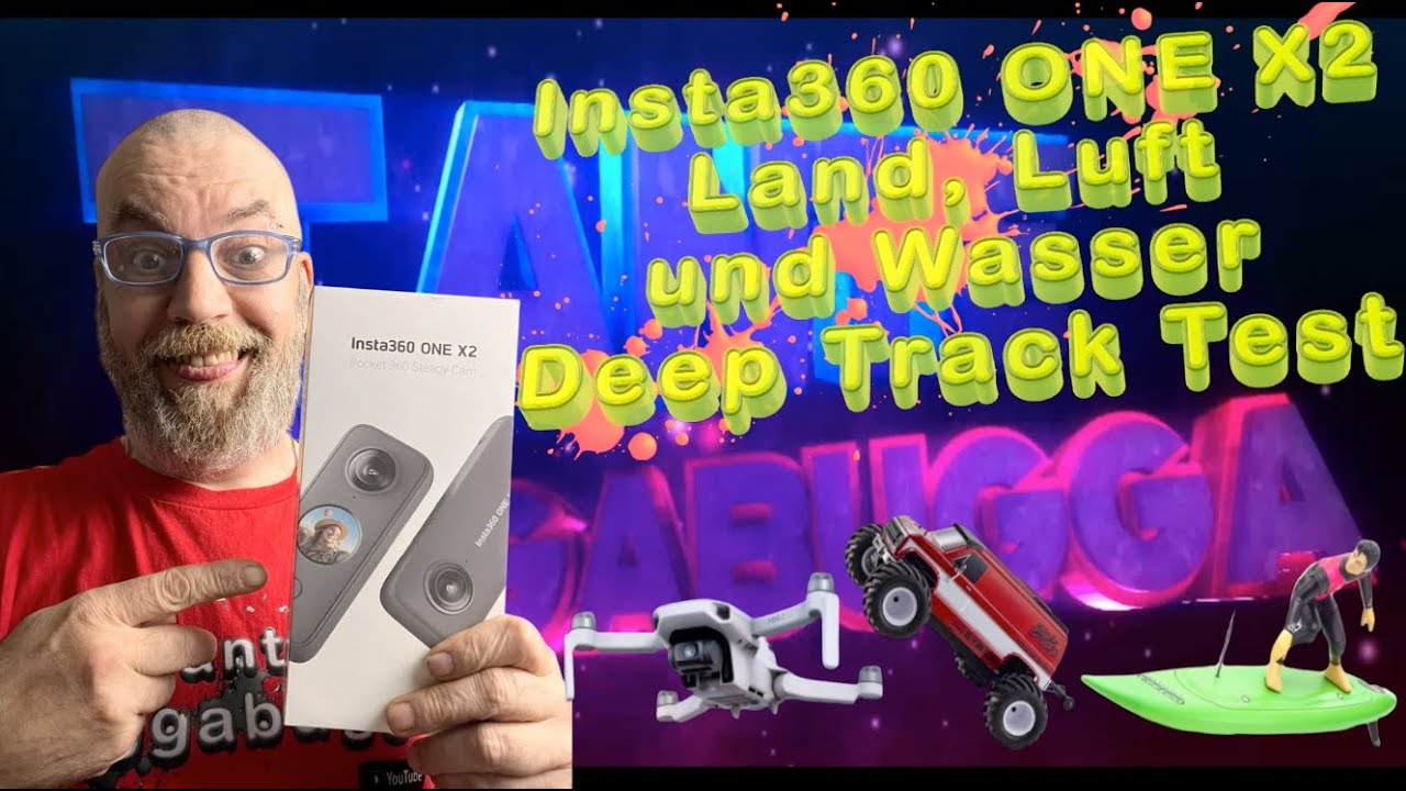 Insta360 ONE X2 Land, Luft und Wasser Deep Track Test
