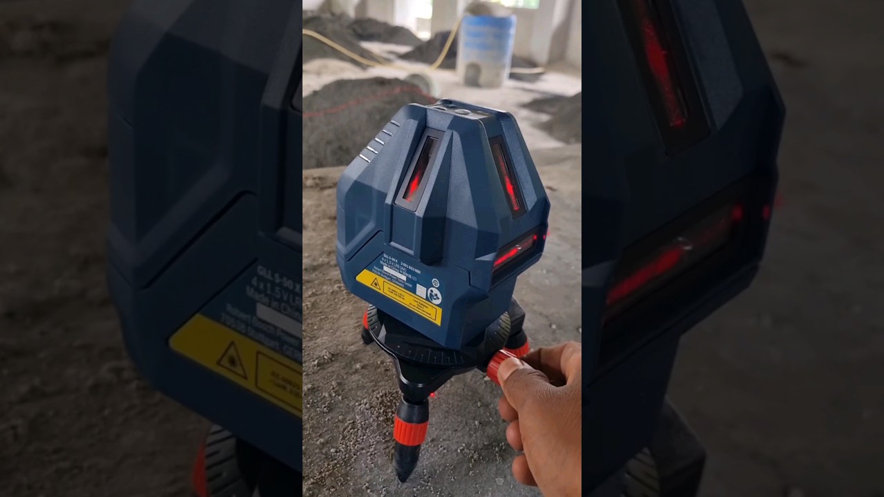 Bosch gll 5 50 x #ateektilestechnical #boschgll550x#laserlevel#ytshorts#shorts