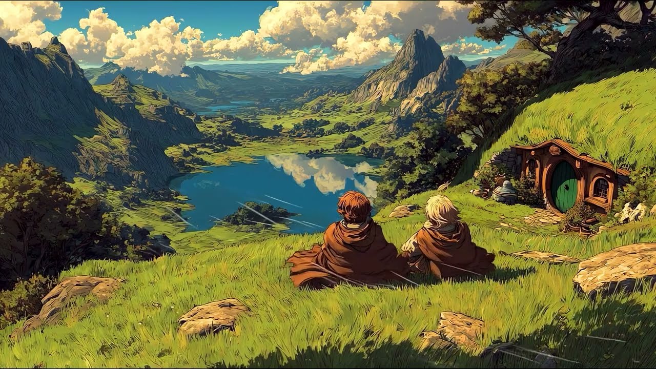 Hobbit Village Serenity – Cozy Fantasy Ambient Music for Study & Relaxation