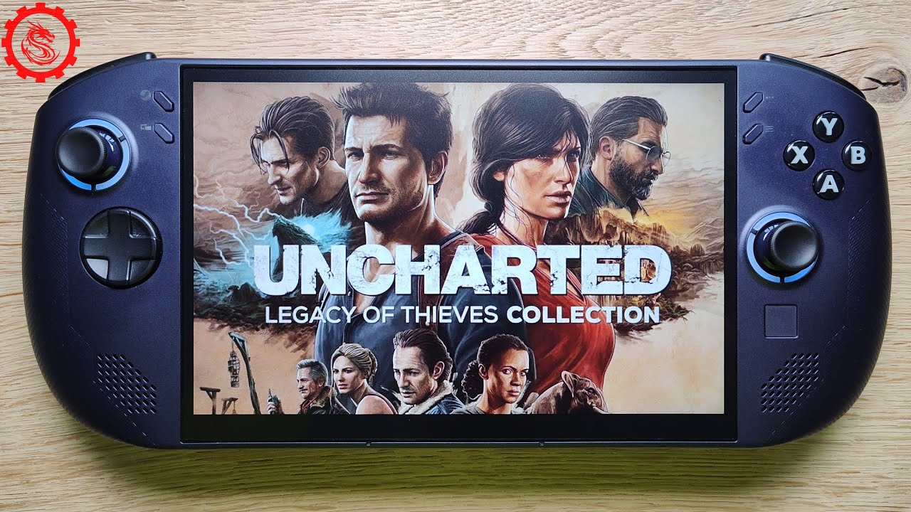 Lenovo Legion Go S Steam OS | Uncharted 4 A Thief's End Gameplay