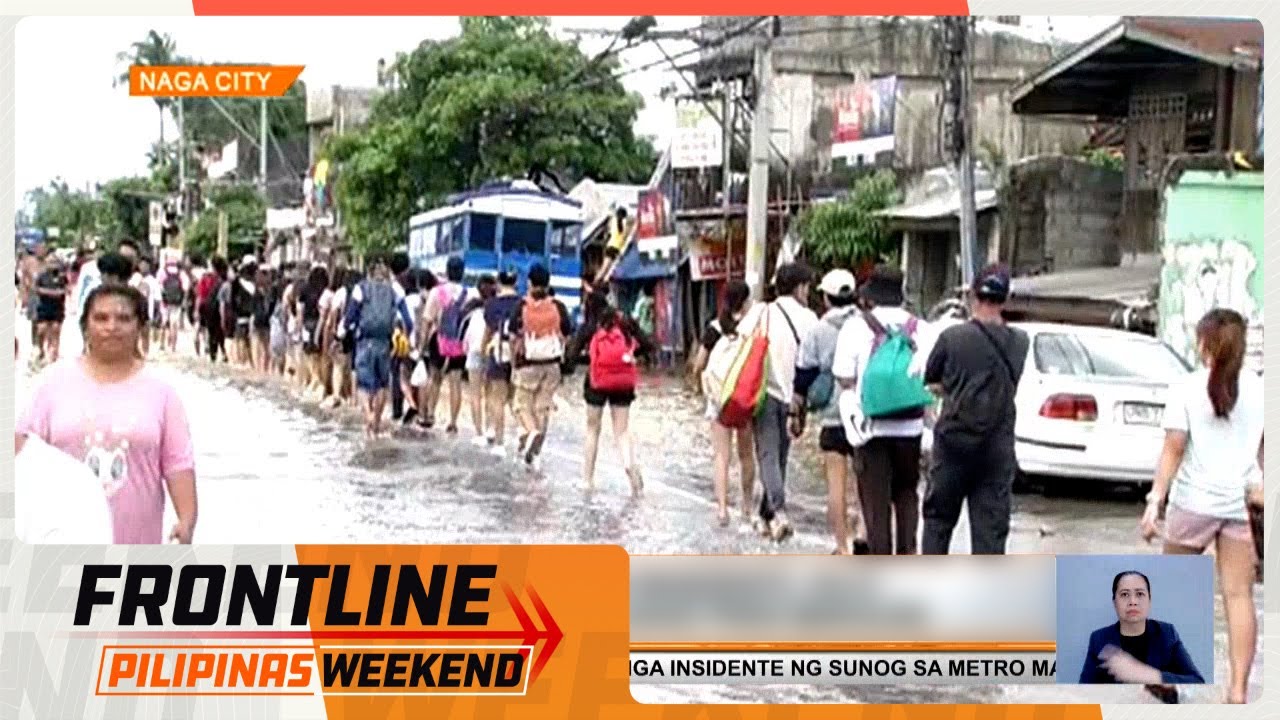 Ilang residente sa Bicol, stranded pa rin dahil sa baha | Frontline Weekend
