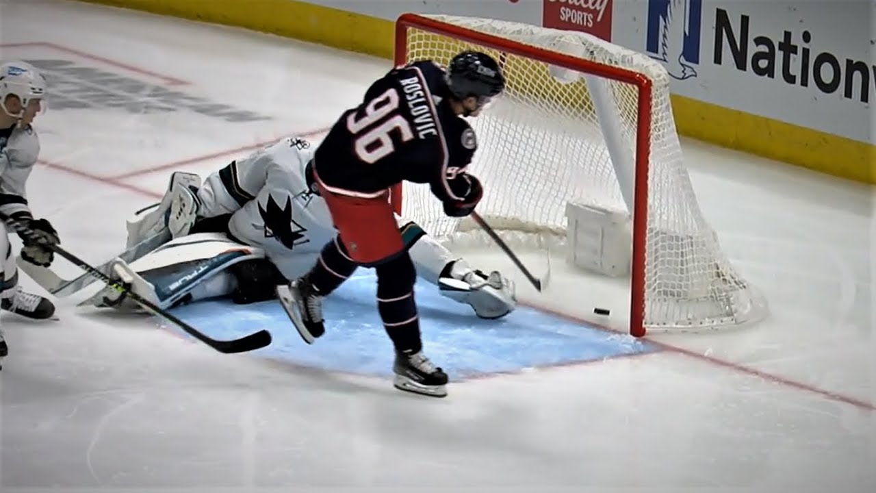 Jack Roslovic With The Go Ahead Goal In The Third For Columbus