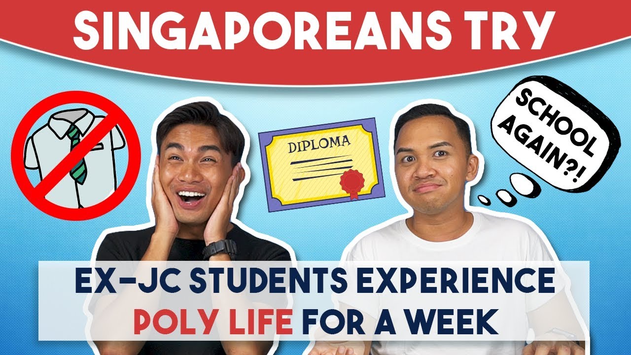 Singaporeans Try: Ex-JC Students Experience Poly Life For A Week