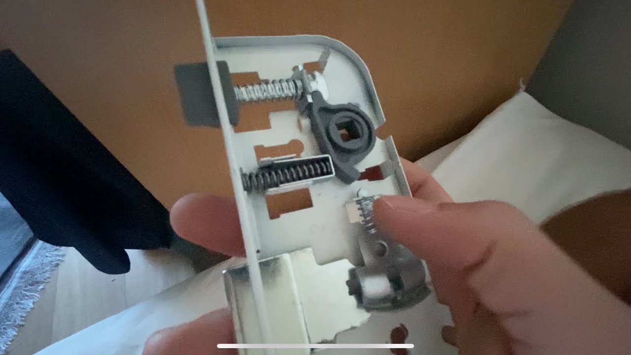 Réparer le mécanisme d’une serrure de porte
