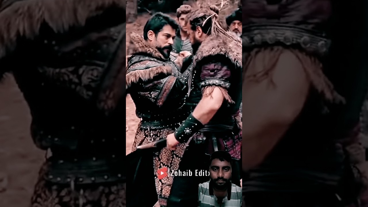 Osman 👑 Bey 💪attacked⚔️ Uklai😡Warriors 🤜of 😡osman🔥 Bey💪 and 😡Uklai#shortsfeed #kurulusosman#shorts