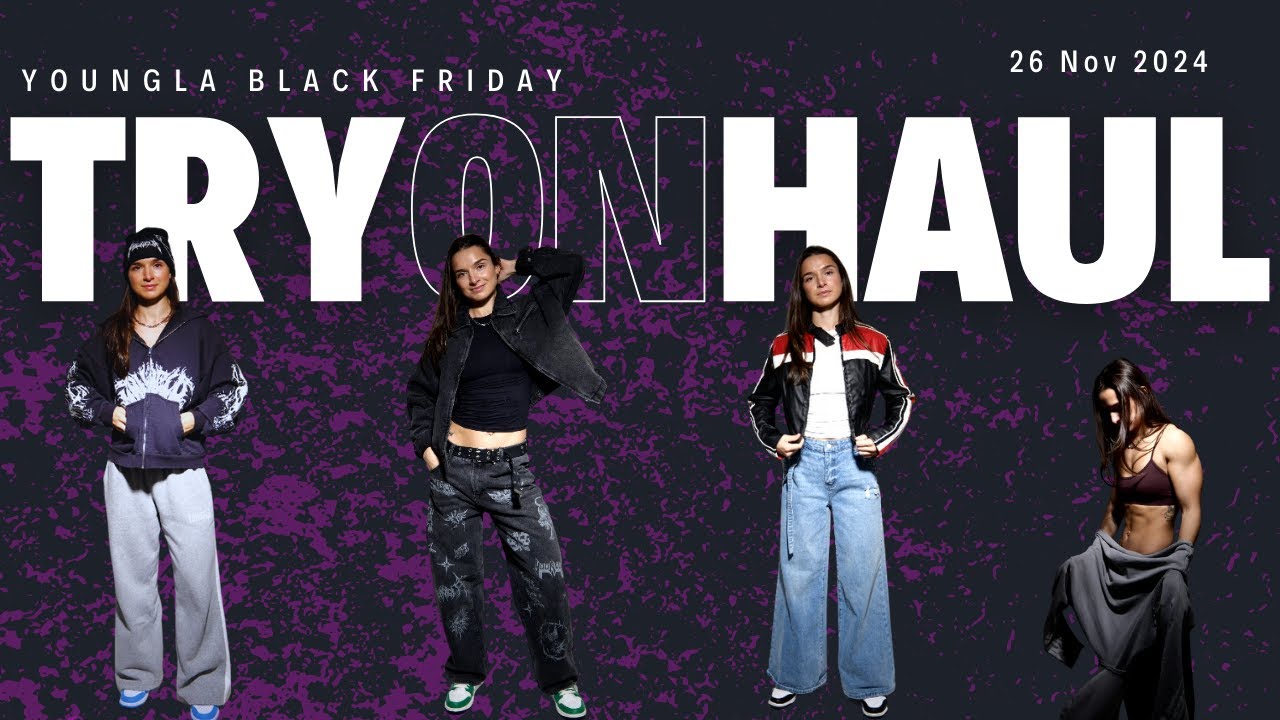 TRY ON HAUL | 30% off YoungLA on Black Friday Nov. 26 | CODE AG