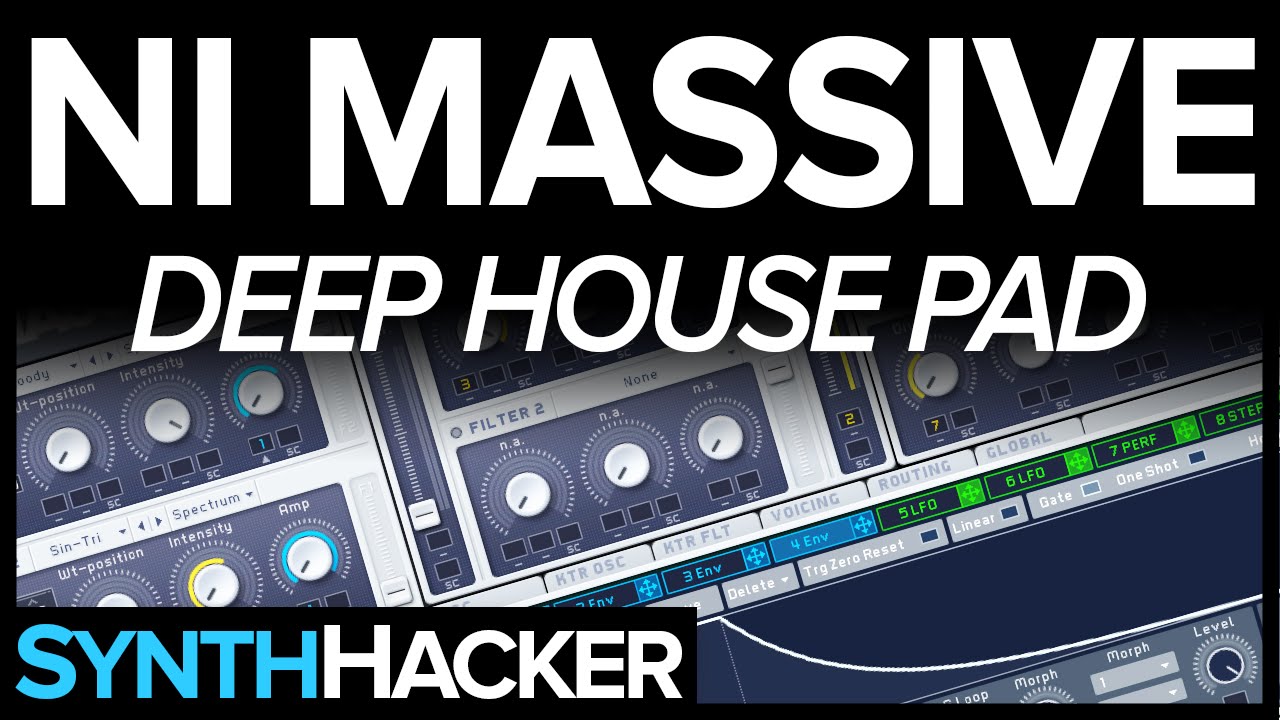 Massive Tutorial - Deep House Pad (Disclosure / Zhu / Gorgon City)
