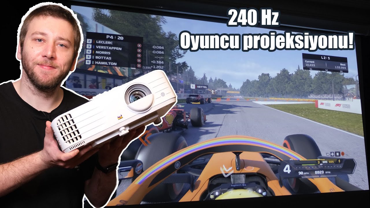 240 Hz OYUNCU PROJEKSİYONU kullandım (Viewsonic PX701-4K)