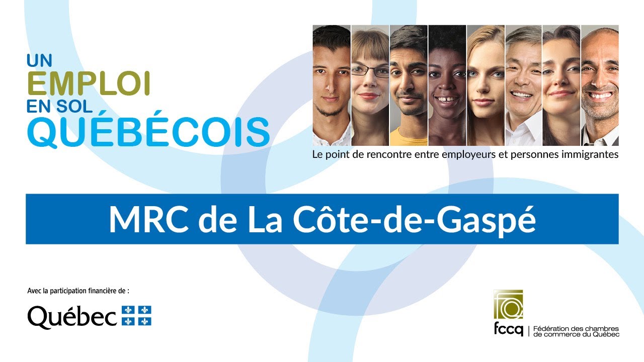 Un emploi en sol québécois - MRC de La Côte-de-Gaspé