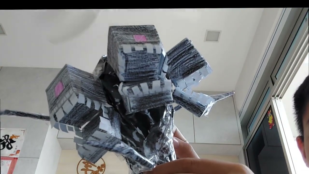 DIY Paper Wither Storm