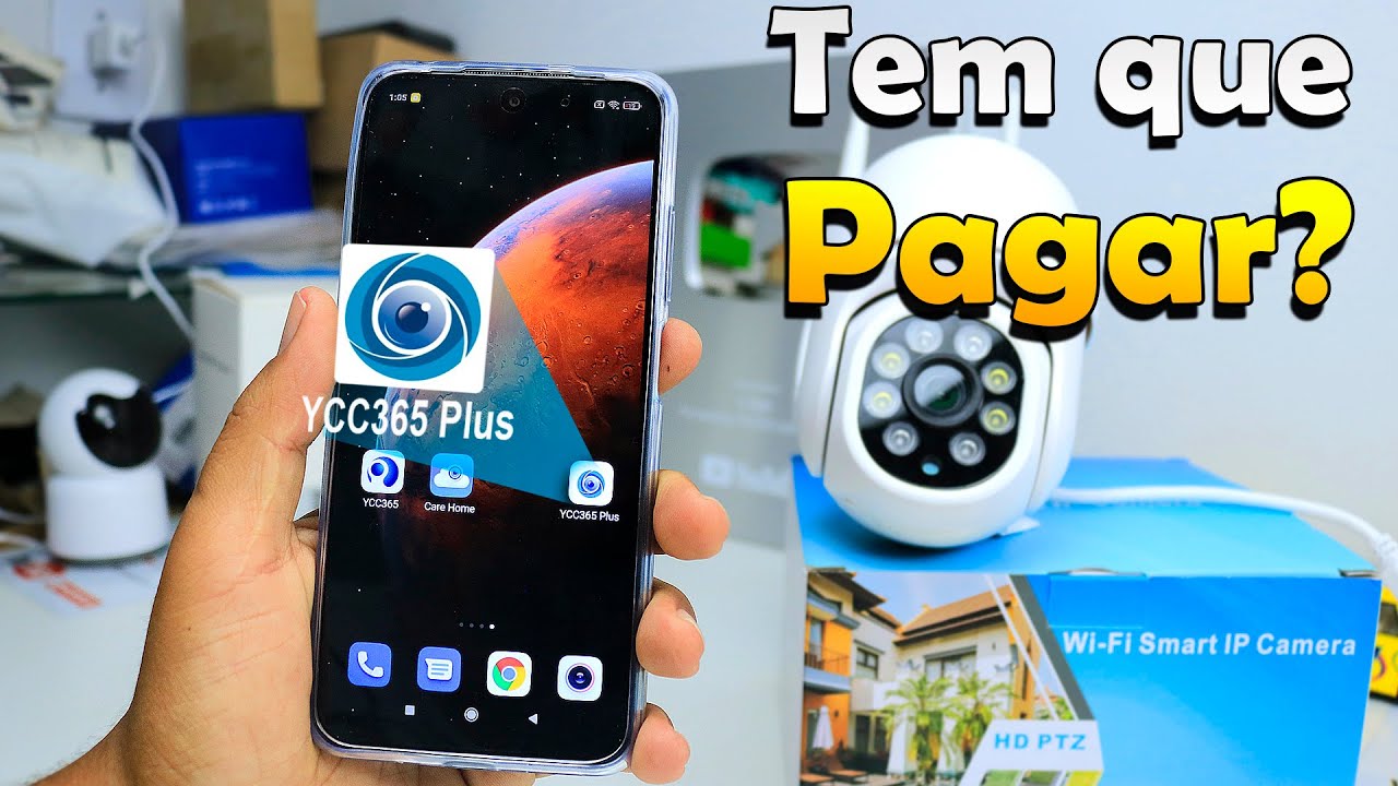 YCC365 PLUS É GRÁTIS? VEJA TUDO SOBRE O APP DE CÂMERA IP Wi-Fi