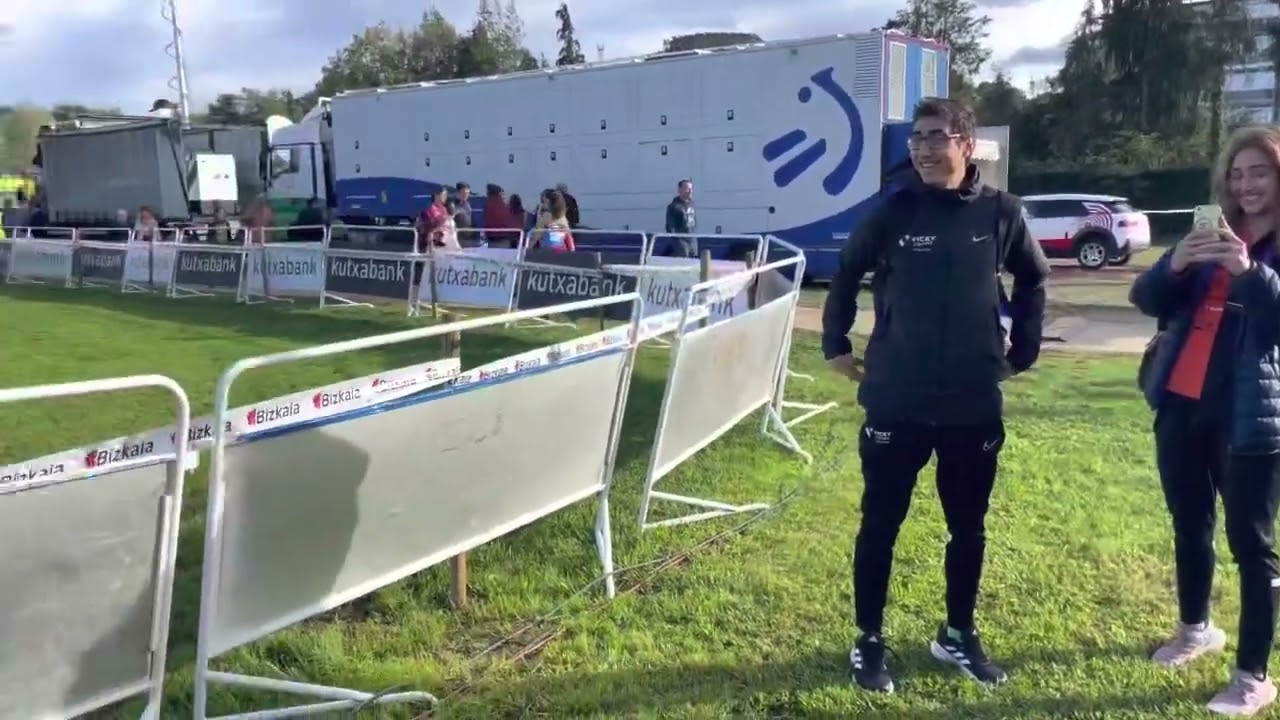 Maria Viciosa, sub 18 de primer año, gana también a las sub 20 en el Cross de Amorebieta