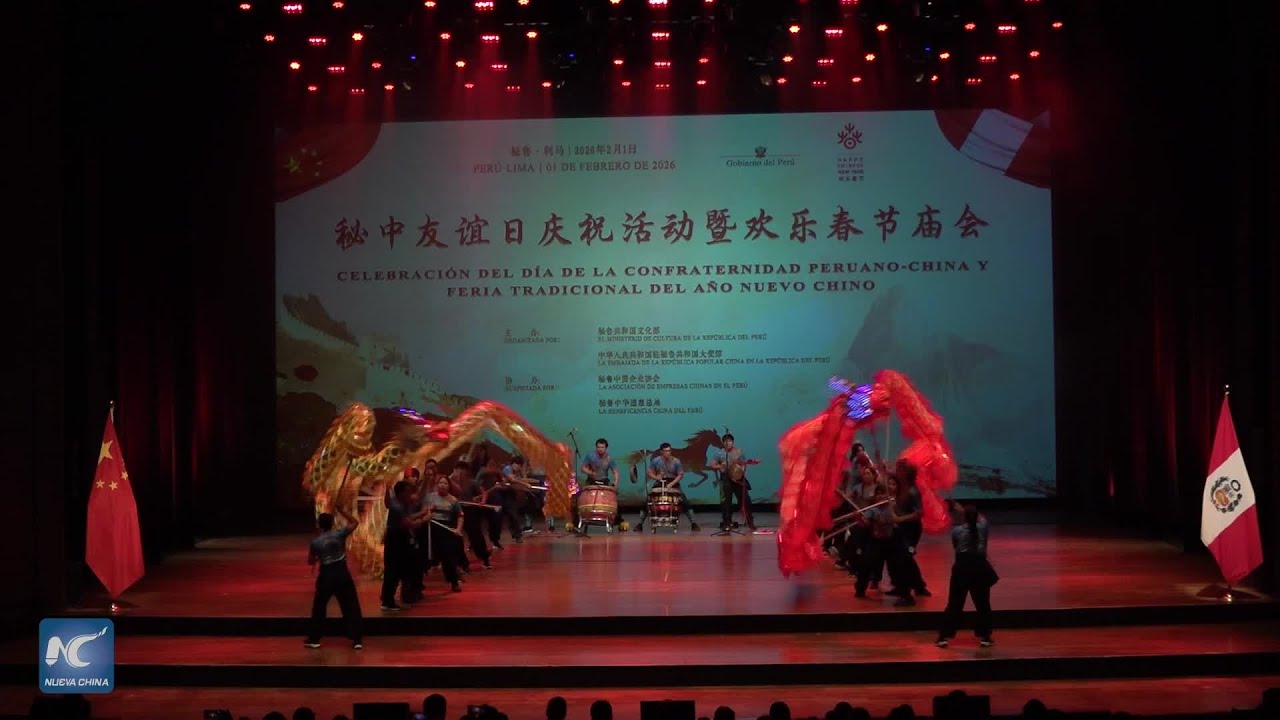 Peruanos y chinos celebran Día de la Confraternidad con gala cultural en Lima