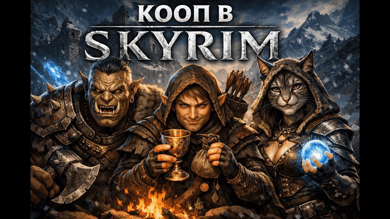 Skyrim Coop / Гурни, Редиска и Дюплок / #5