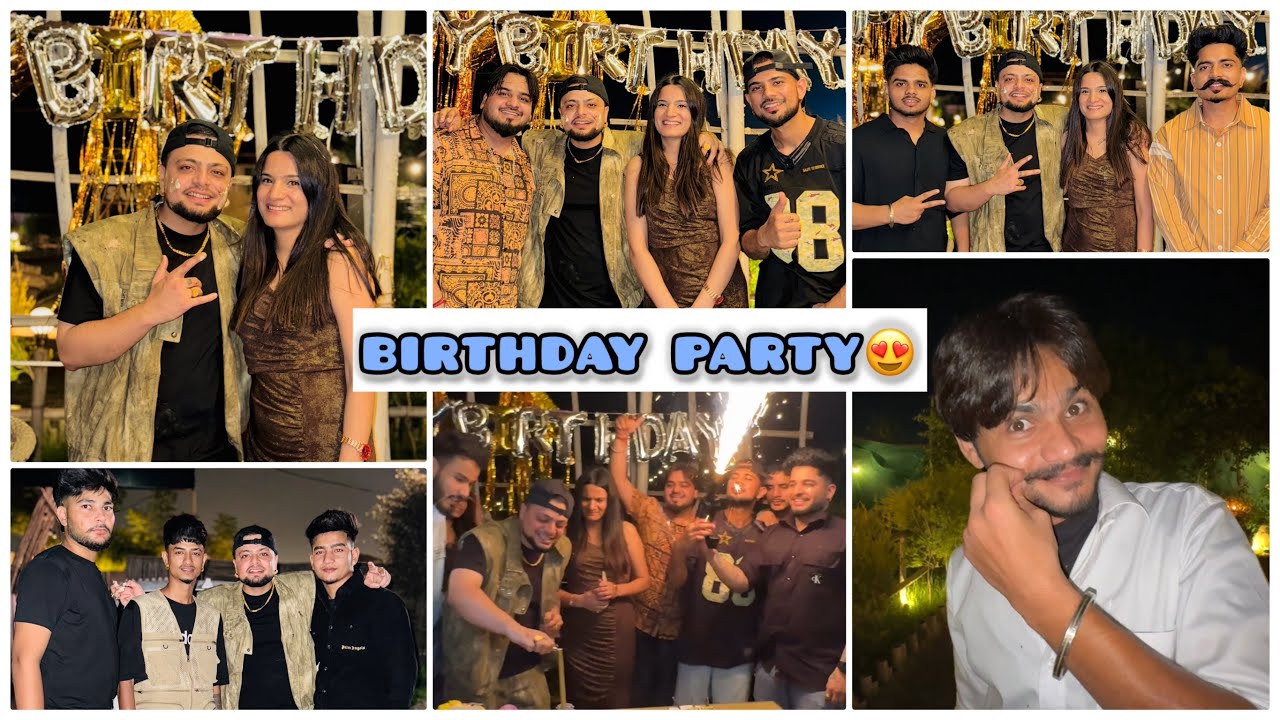 Birthday Party Celebrate 😍 Eda D Party Nhi Dekhi Honi Tu C 😂 Bunty Full Set🤫Ronka Check Kro Tu c Bs😂