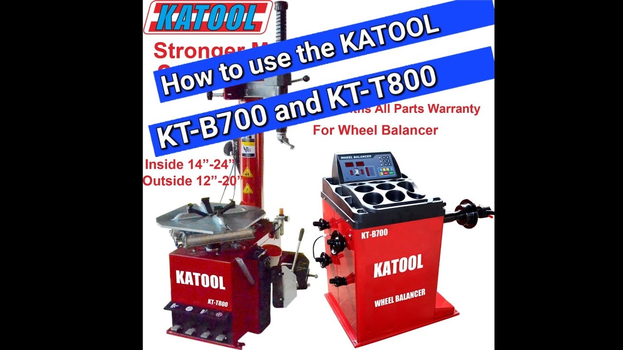 How to operate the KATOOL KT-B700 and KT-T800