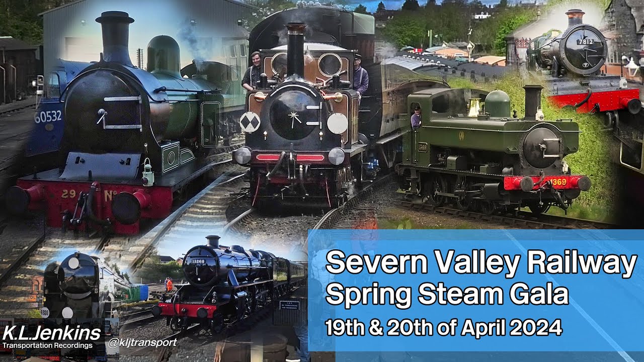 Severn Valley Railway: Spring Steam Gala: 19th & 20th of April 2024