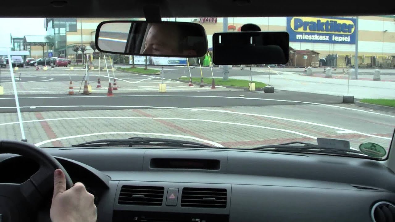 Auto Szkoła EXTREME kontrolowane poślizgi (widok z wnętrza pojazdu) cz.I    TROLEJE