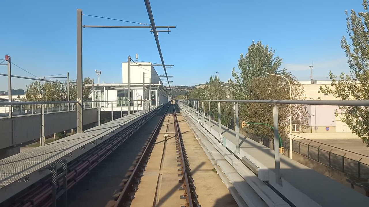 Metro Barcelona L10sud CAB VIEW: ZAL|Riu Vell - Foc