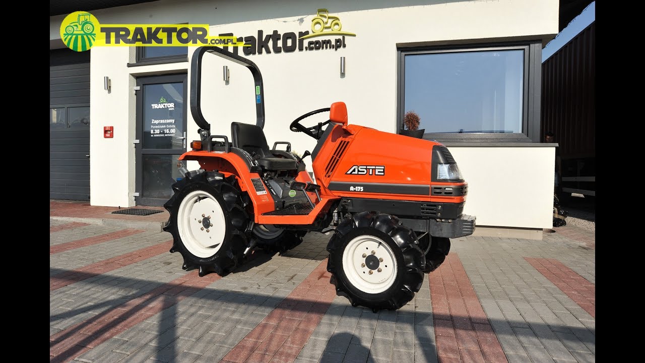 Kubota Aste A-175 4x4 17KM japoński mini traktorek TRAKTOR.COM.PL
