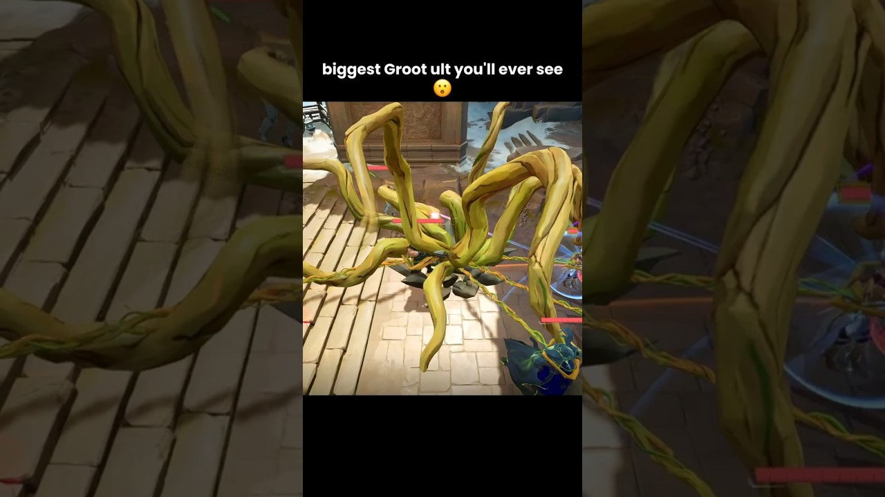 😭 Groot ult of century and this happens... #marvelrivals