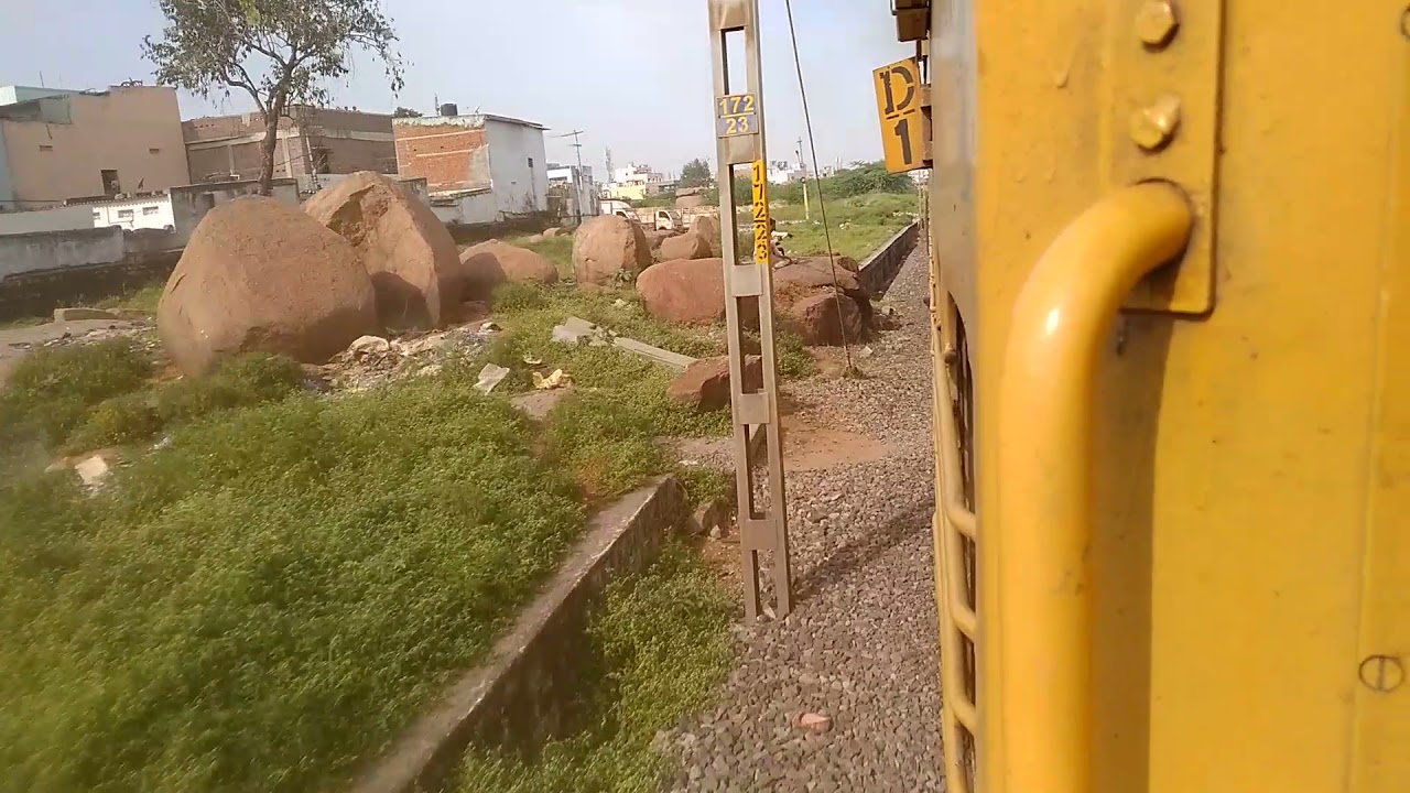 hyderabad purna express skipping borabanda station