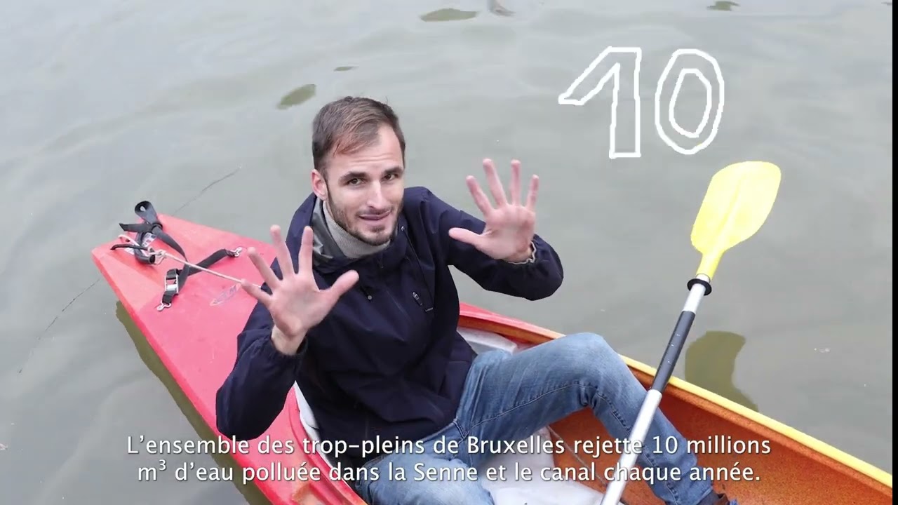 Demand for a canal and river in Brussels with clean water