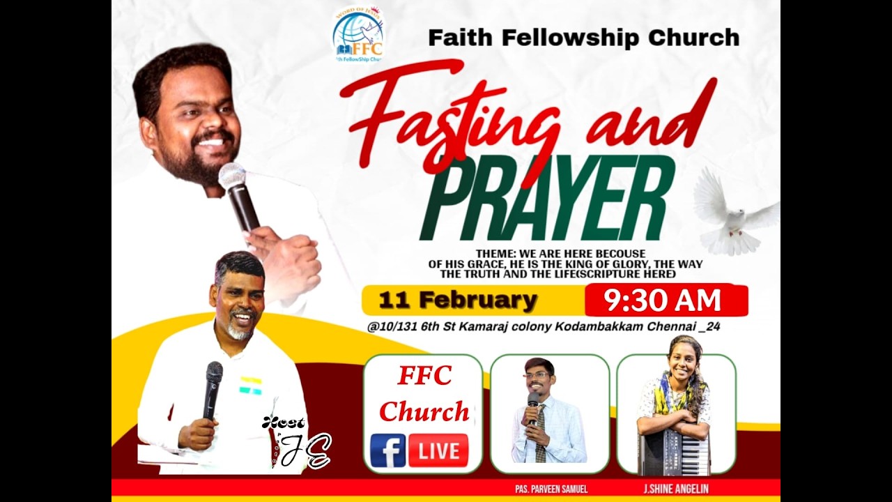 🔴11பிப்ரவரி 2026 மாதம் விடுதலையின் ஆசிர்வாத உபவாச ஜெபம் #fastingprayer #fasting #fastingprayerlive