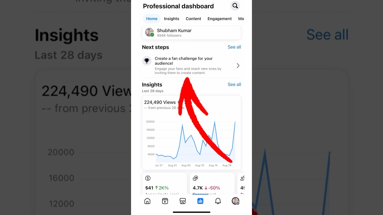 Create a fan challenge for your audience facebook #shorts #fanchallenge #facebook #trending #fyp