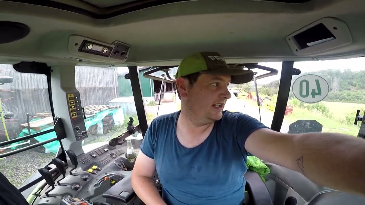 Gülle Fahren mit Claas Arion 420
