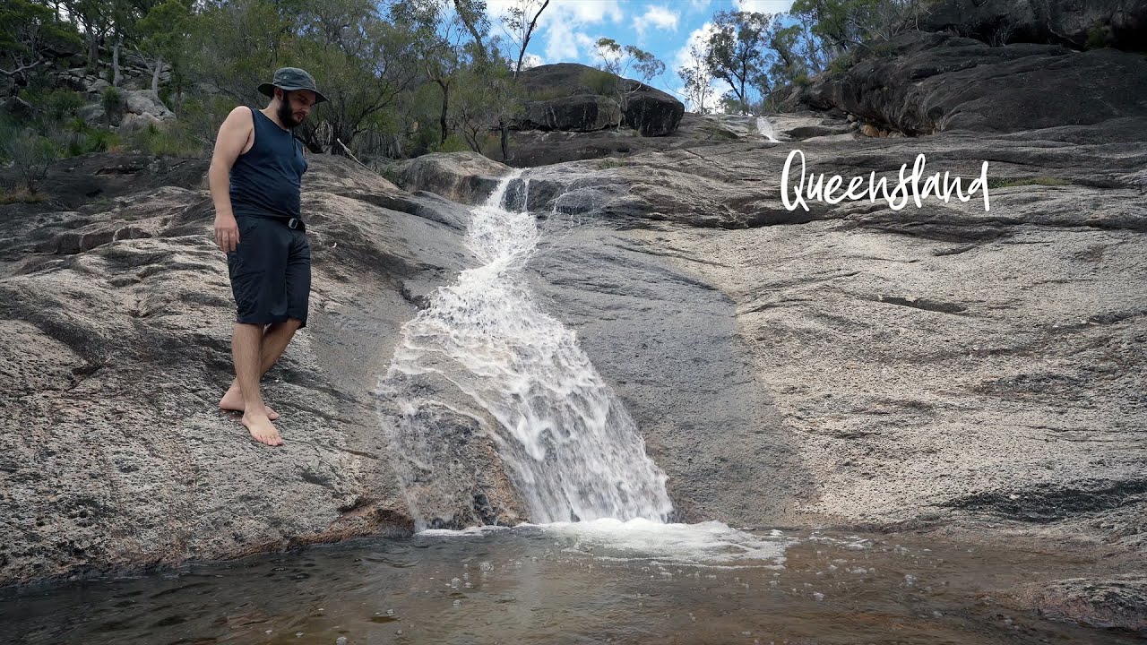 Serenity and solitude in the rock pools and waterfalls of Mount Barney Creek, Queensland
