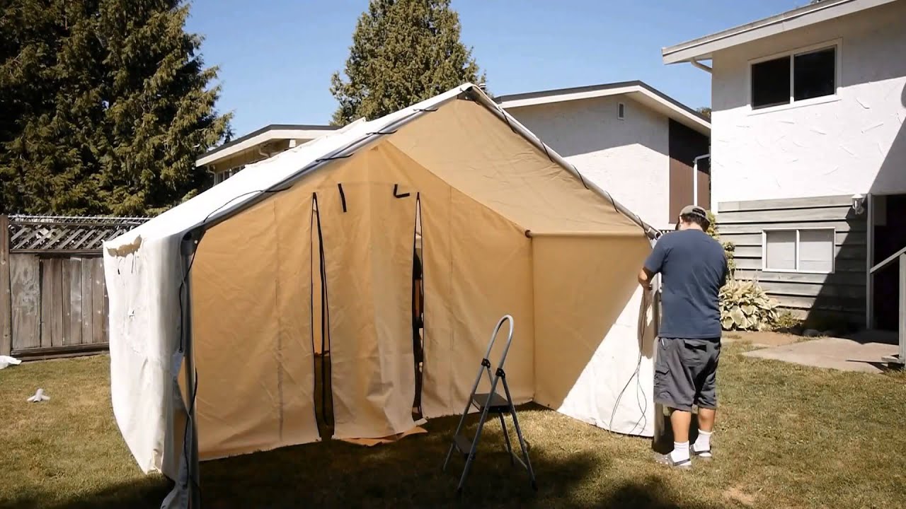 Northwest Shelters 10' x 12' wall tent