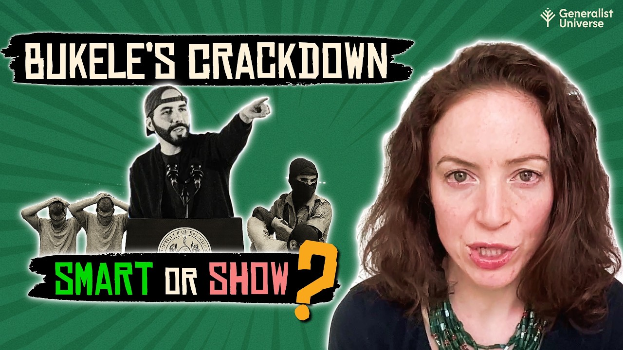 El Salvador's Crime Crackdown: Does Bukele’s Iron Fist Really Work? (Dr Alice Evans)