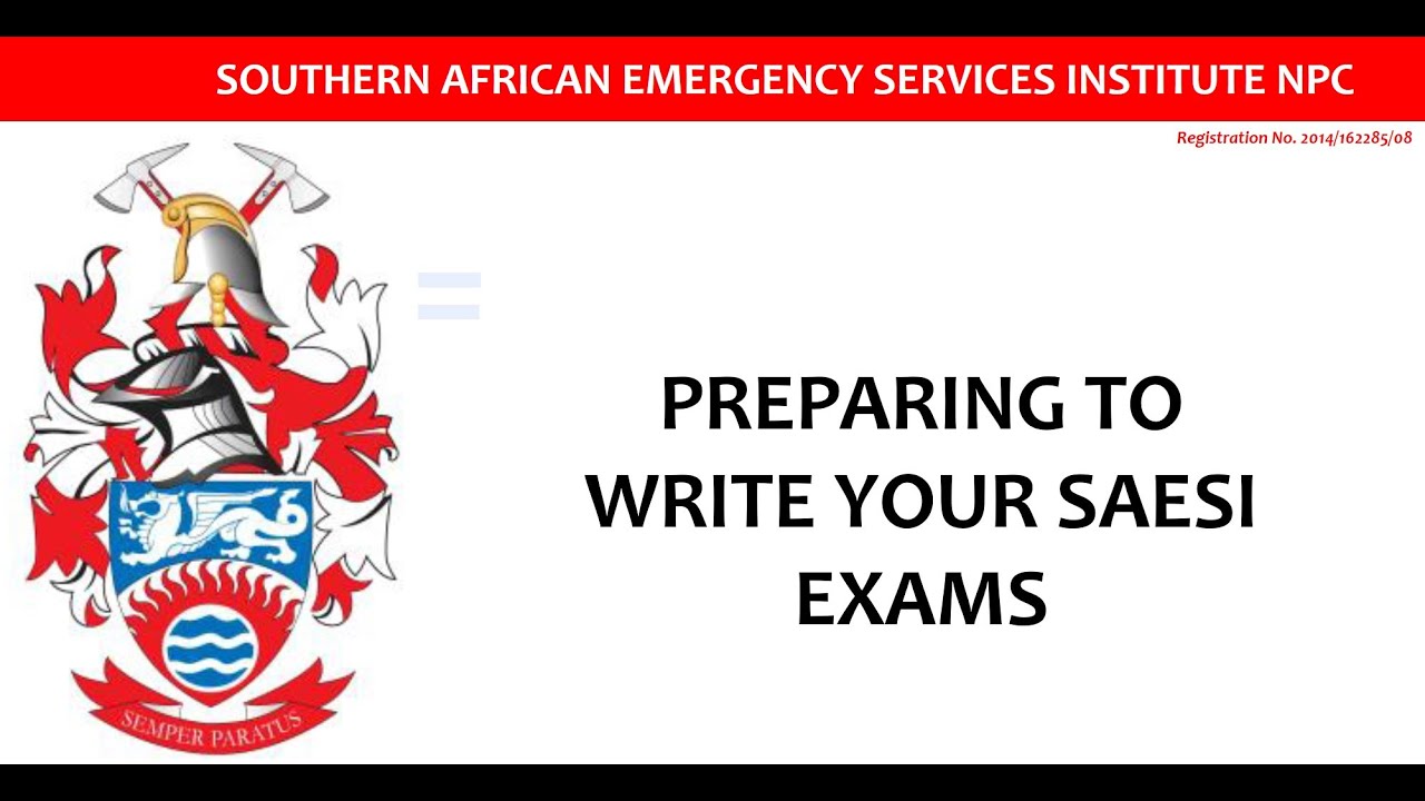 SAESI HOW TO perpare for the exam